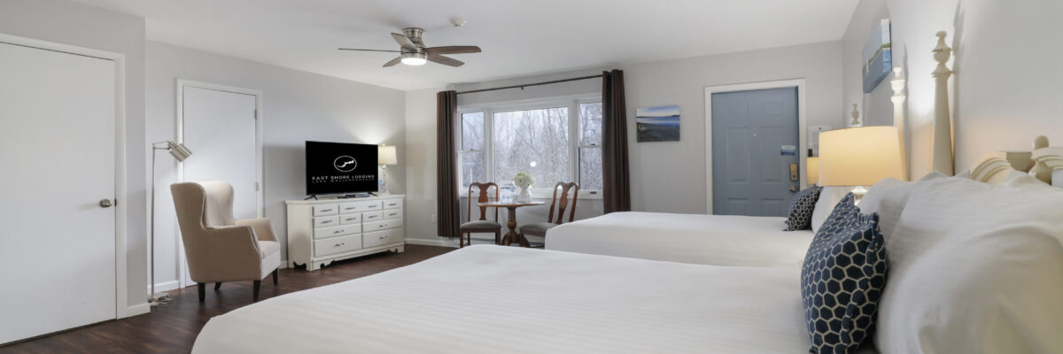 East Shore Lodging - Two Queen Beds